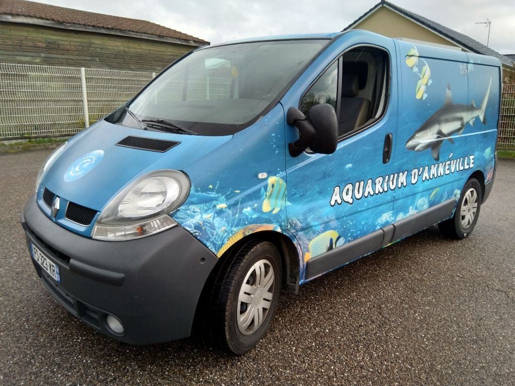 Covering total sur véhicule de l'aquarium d'Amneville