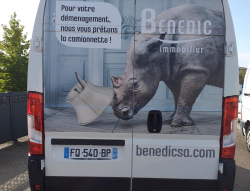 Covering camion Benedic Immobilier