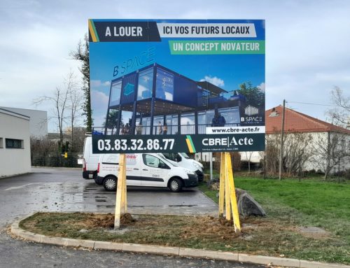 Acte CBRE Panneau 4×3 m – Vandoeuvre