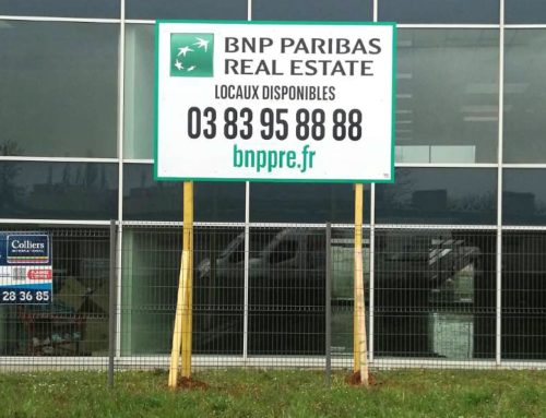 BNP PARIBAS Panneau 3x2m – Nancy