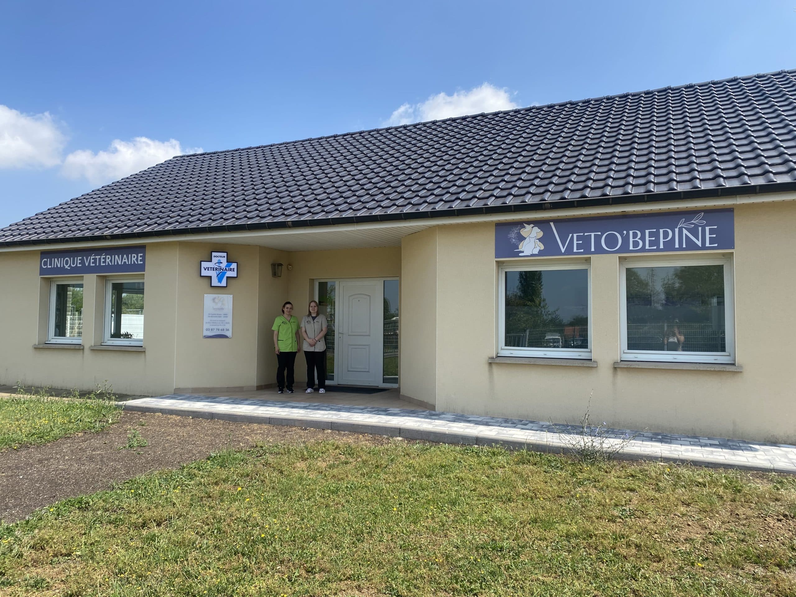 Clinique vétérinaire VETO'BEPINE - Enseigne - Peltre